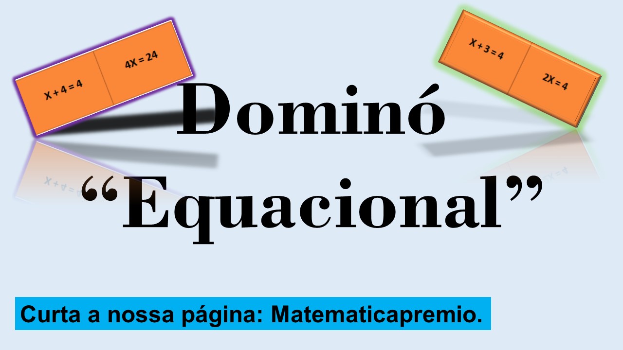 Gerador de dominó matemático para imprimir - Só Matemática