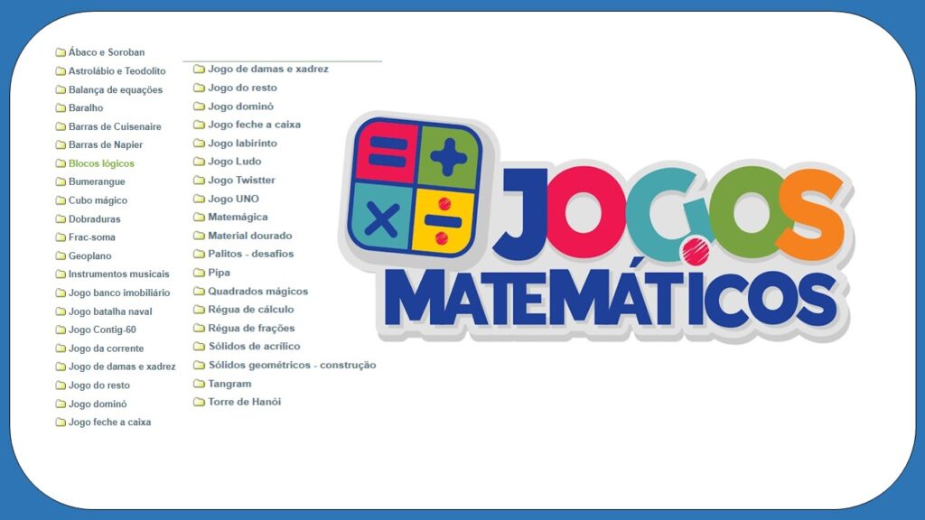 Jogos Matemáticos - Desafios Diversos - Matematicapremio